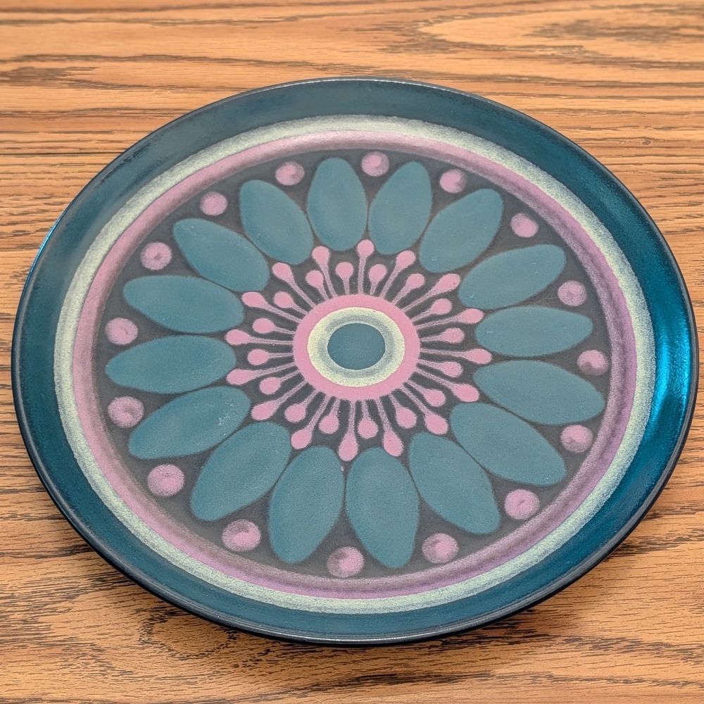 KMK Kupfrrmuhle Ceramic Plate Vintage